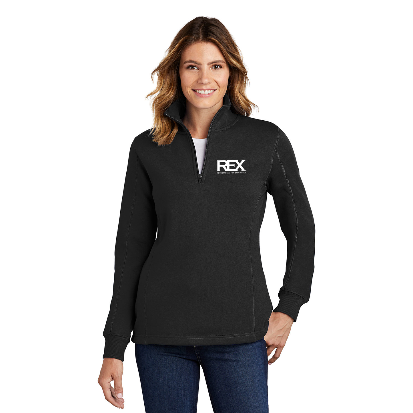 Sport-Tek Ladies 1/4-Zip Sweatshirt