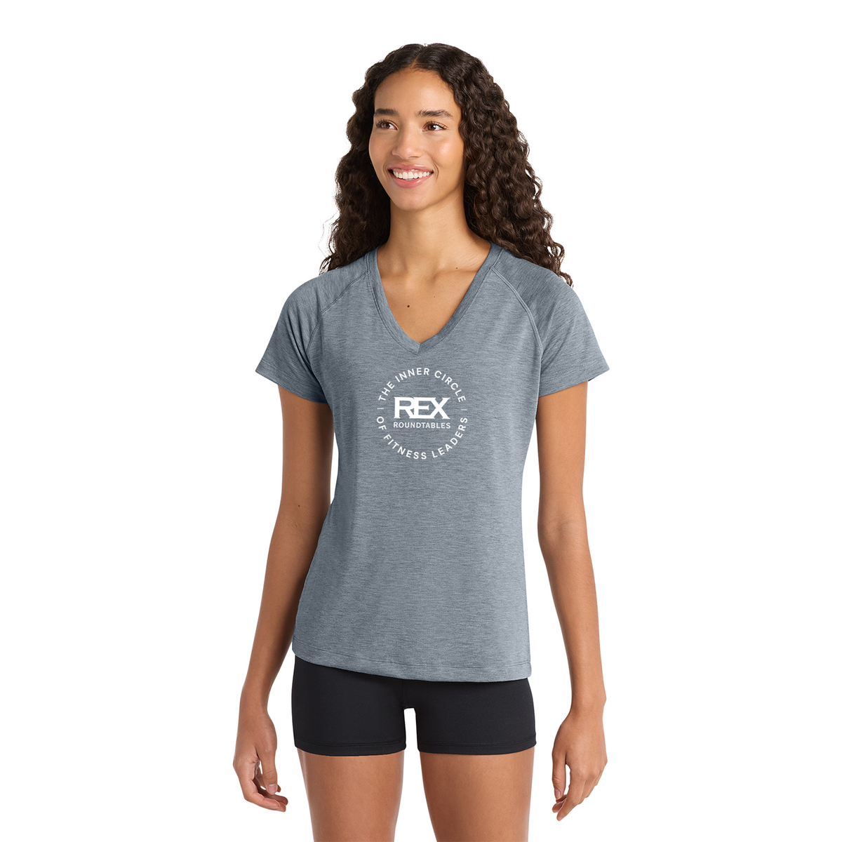 Sport-Tek Ladies Performance V-Neck