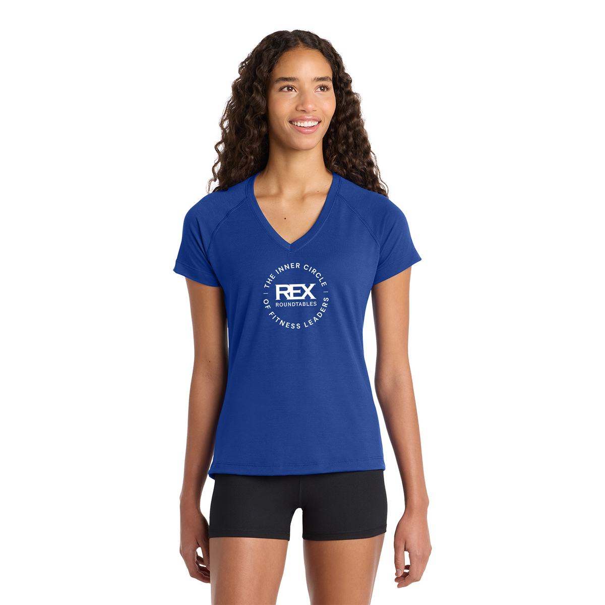 Sport-Tek Ladies Performance V-Neck