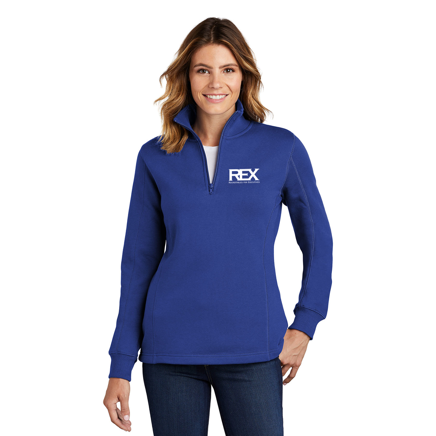 Sport-Tek Ladies 1/4-Zip Sweatshirt