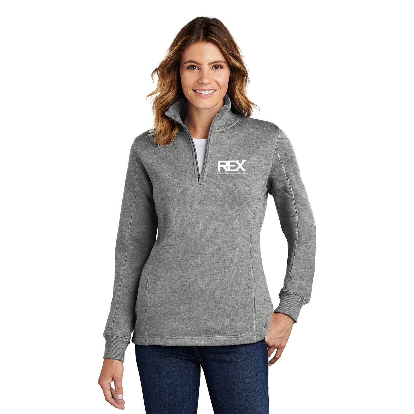 Sport-Tek Ladies 1/4-Zip Sweatshirt