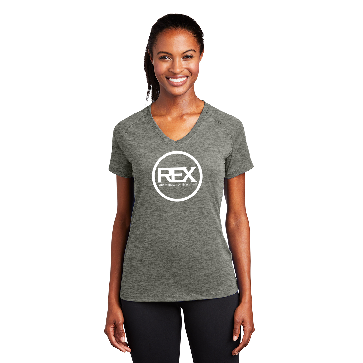Sport-Tek Ladies Performance V-Neck
