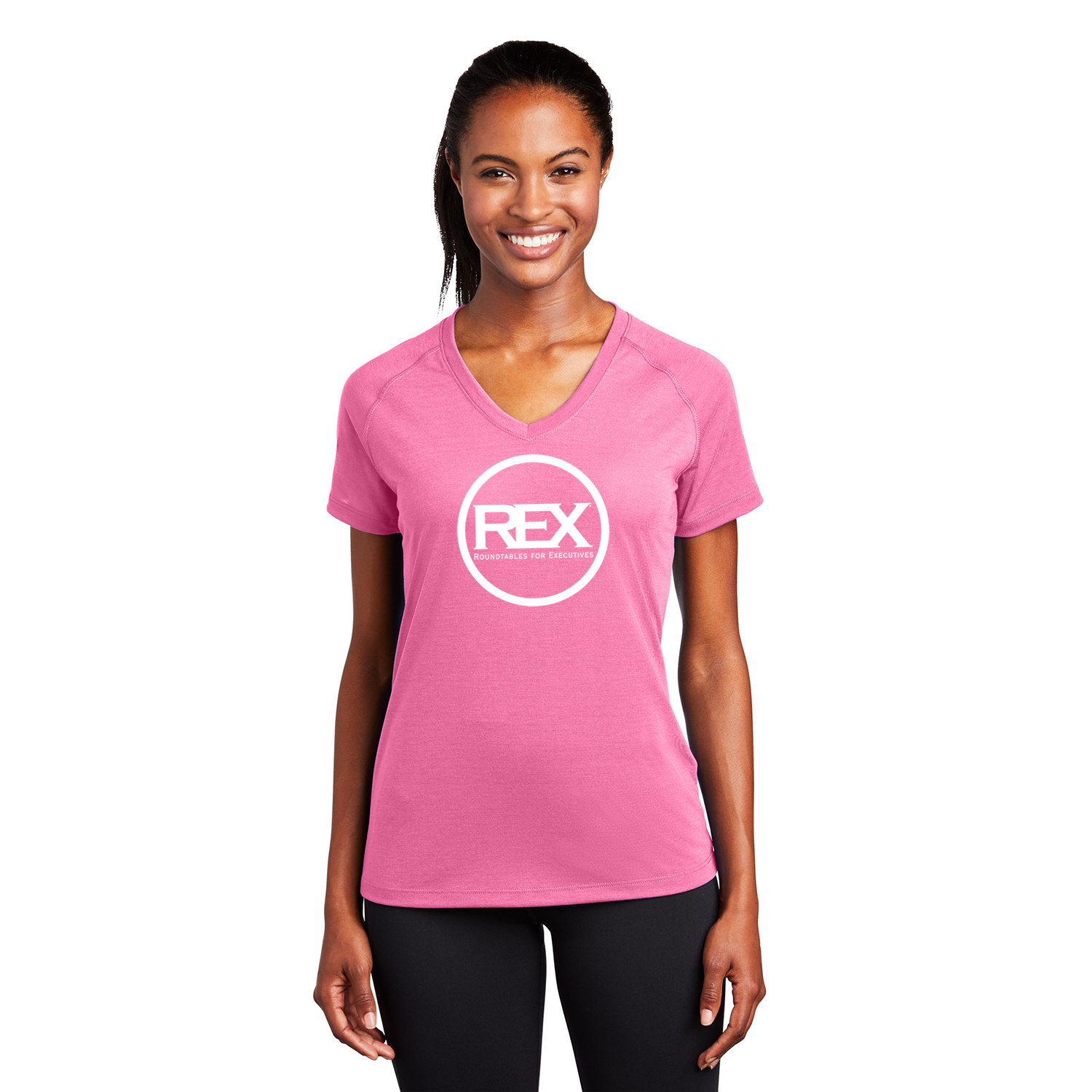 Sport-Tek Ladies Performance V-Neck